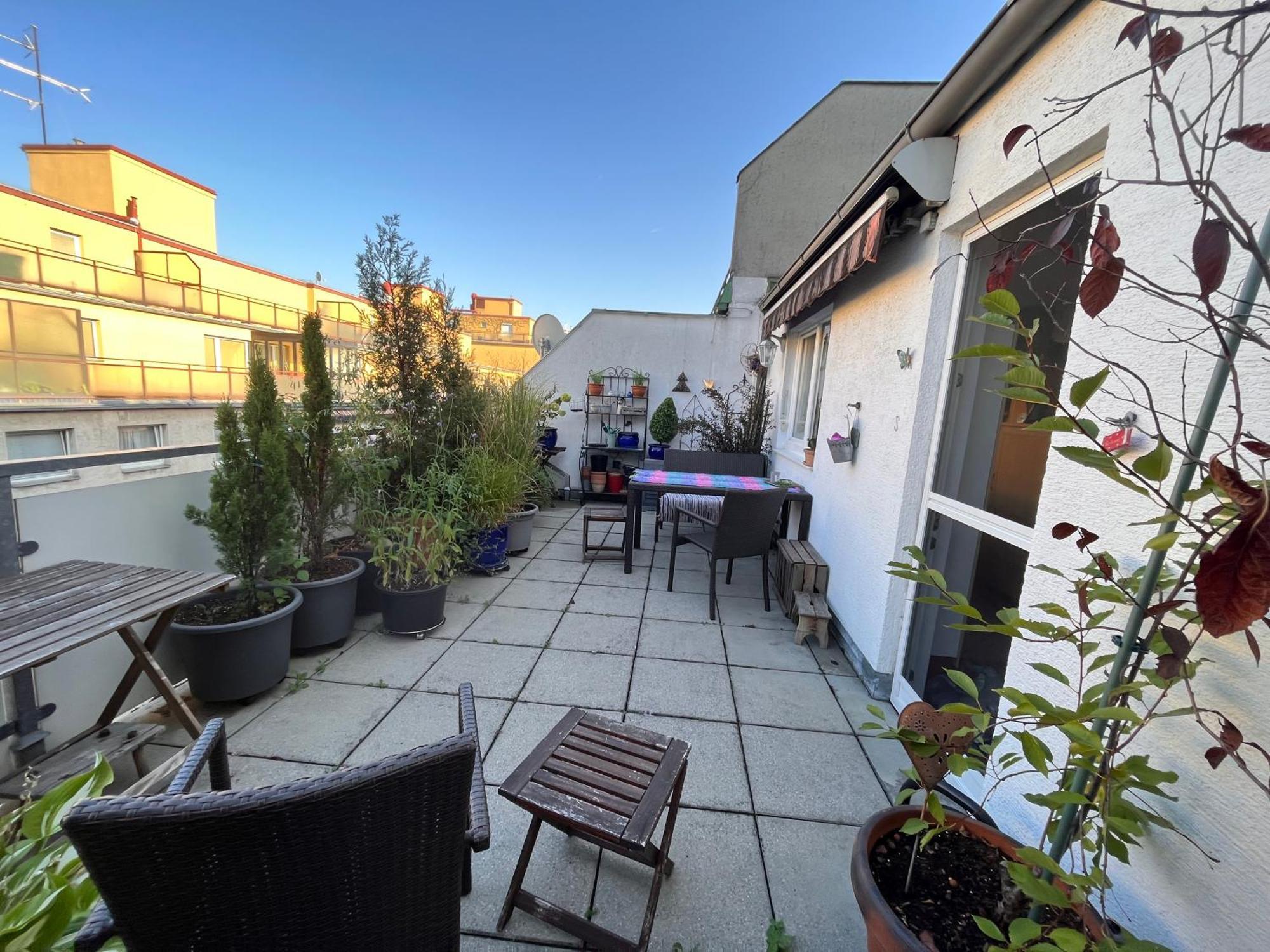 Appartamento Gemuetliche Dachterrassen Whg Vienna Esterno foto